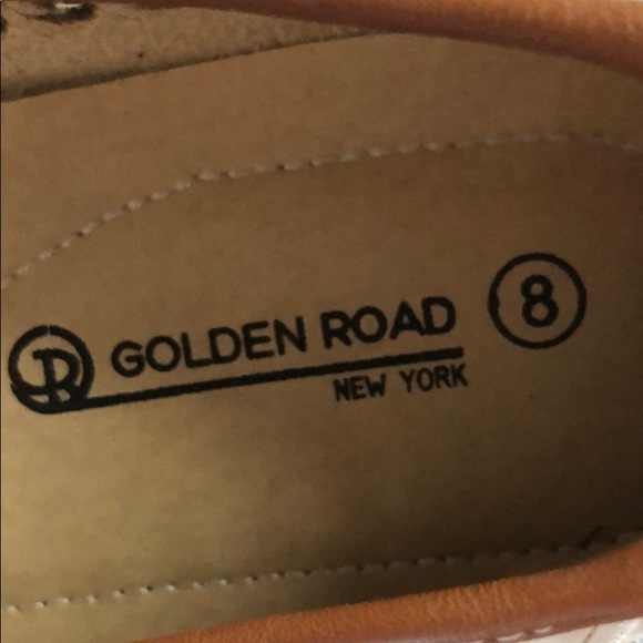 Golden Road white leather moccasins - Picture 3 of 5